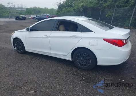 2012 Hyundai Sonata Gls из США, поврежденный, VIN 5NPEB4AC7CH376749
